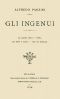 [Gutenberg 42373] • Gli ingenui